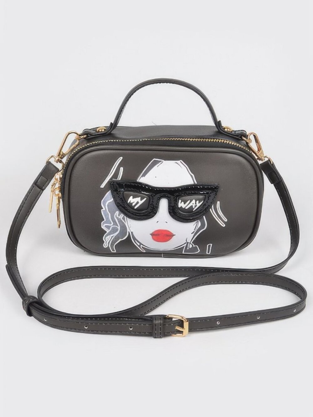 Top Handle Novelty Bag